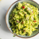 best guacamole in a small bowl