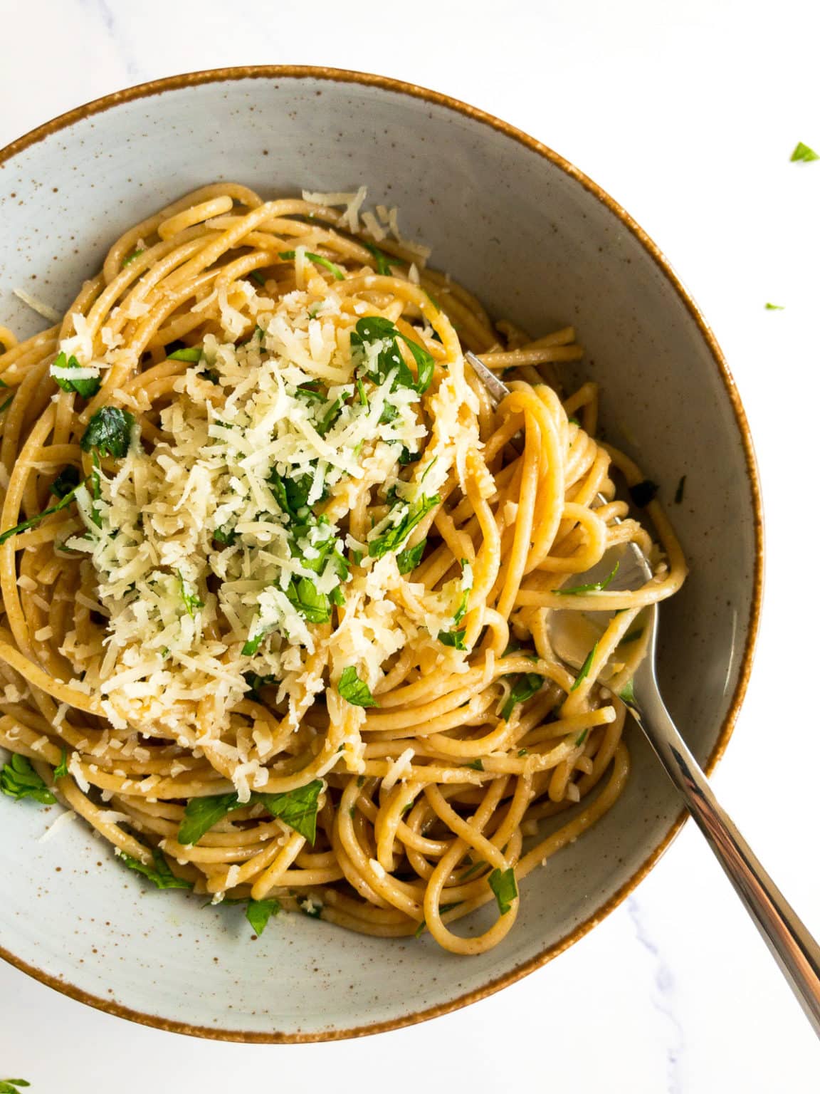 Lemon Garlic Pasta Bites of Beri