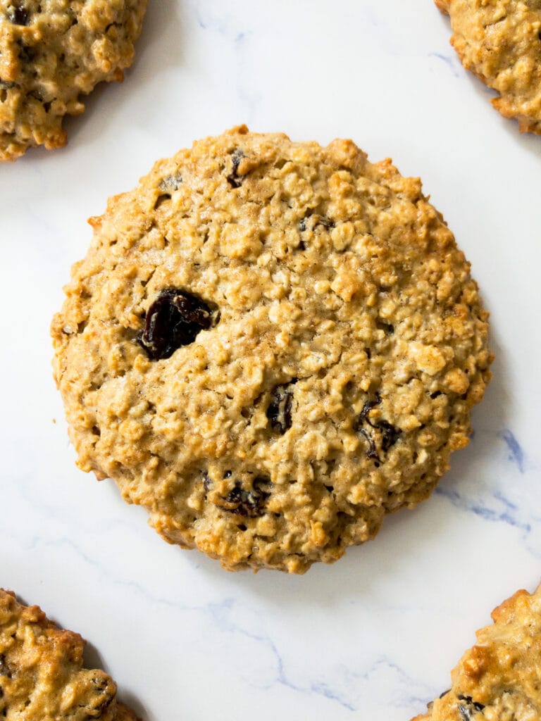 gluten-free oatmeal raisin cookie