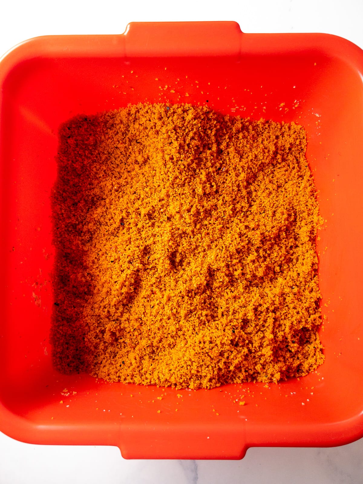 cooked bulgur combined with seasonings and Turkish red pepper paste