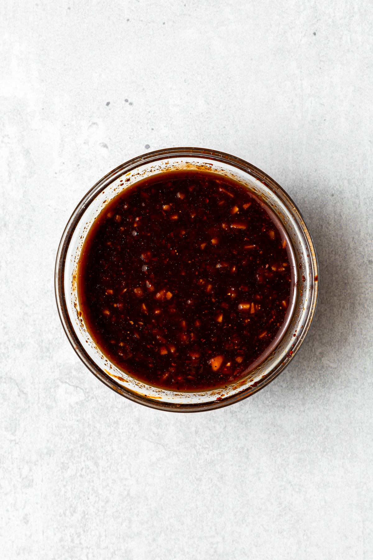 sauce for dakbokkeumtang in a small bowl